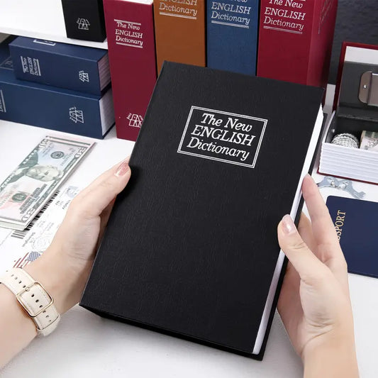 Sigurnosni sef u obliku crne knjige The New English Dictionary