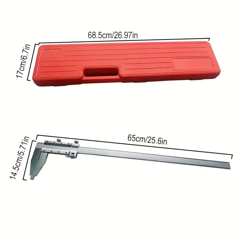 Profesionalni Vernier Šubler 0 do 500mm – Preciznost 0.02 mm