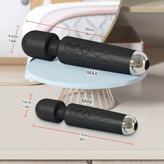 Uporedna dimenzija mini i max magičnog vibratora