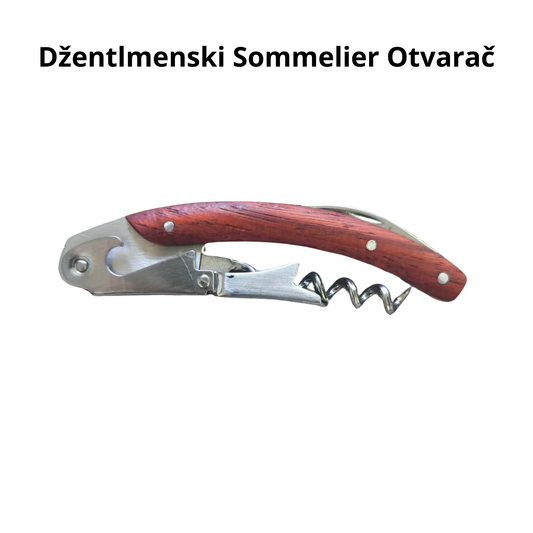 Otvarač za vino 3-u-1 sa sekačem folije i otvaračem za pivo