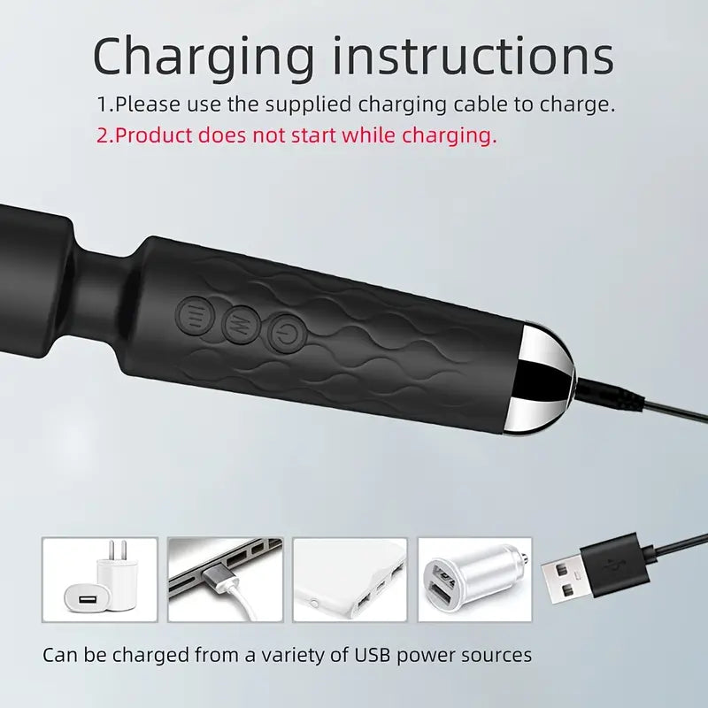Punjenje magičnog vibratora putem USB kabla