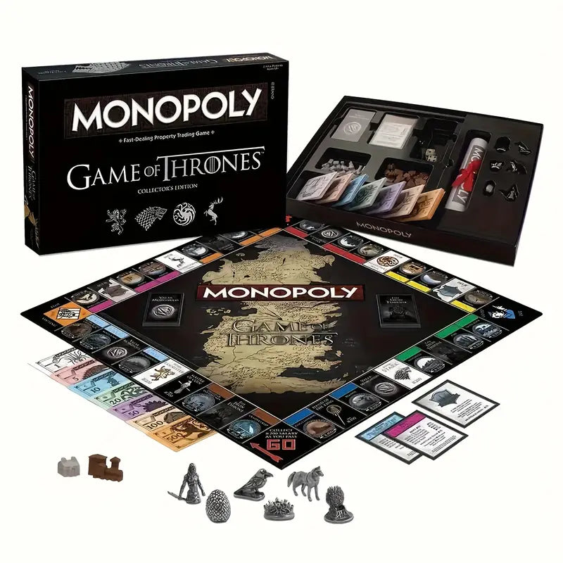 Monopol Game of Thrones društvena igra – kutija i sadržaj