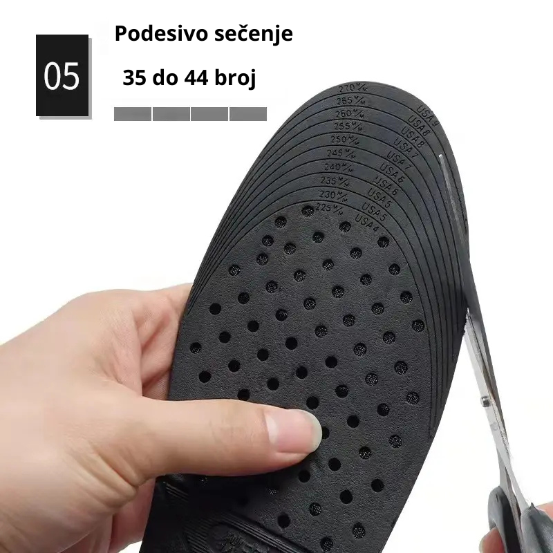 Ulošci za visinu - prilagodljivi manualno od 35 do 44 broj