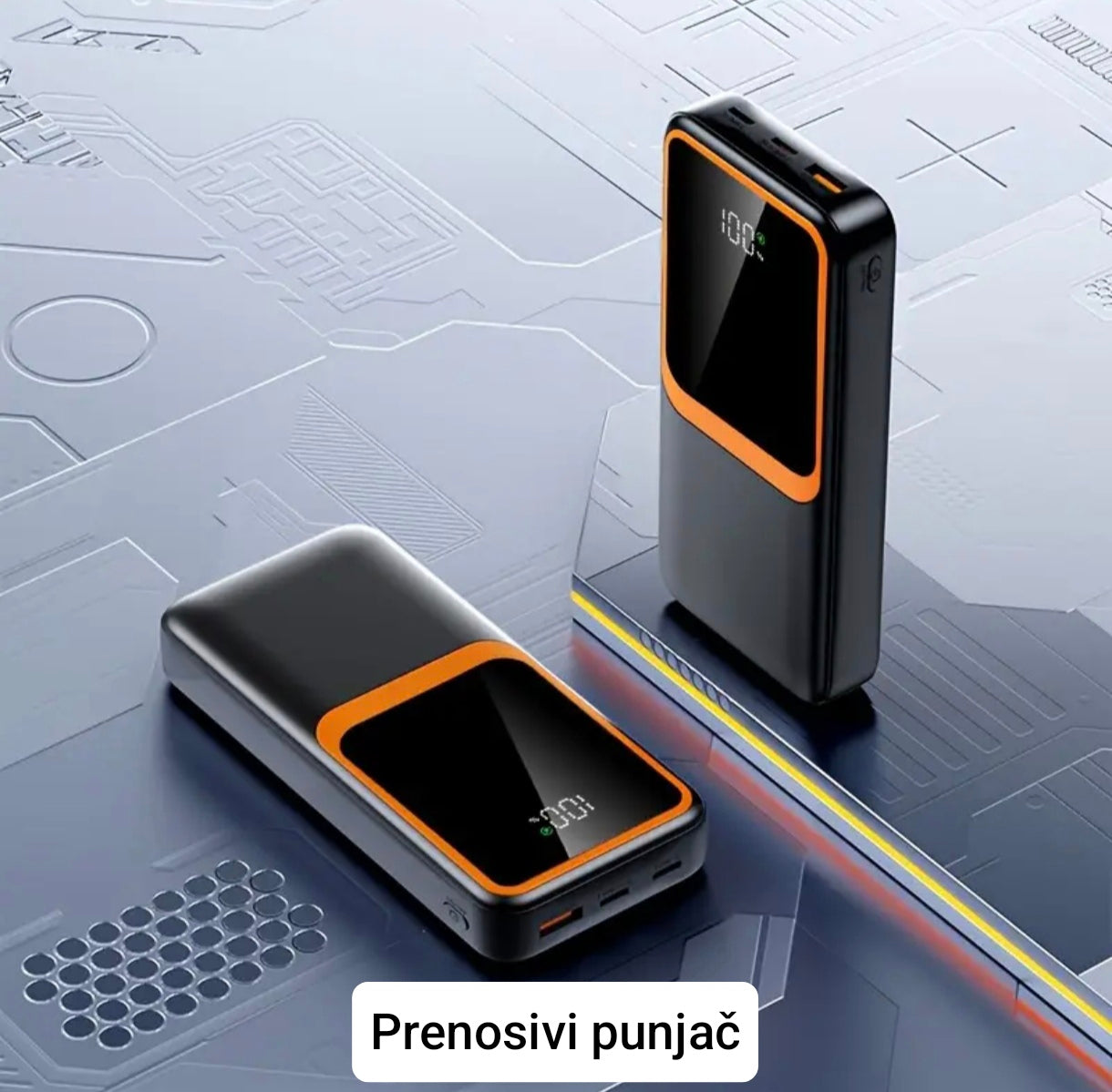 Power bank velikog kapaciteta – 20.000 mAh za višestruko punjenje telefona