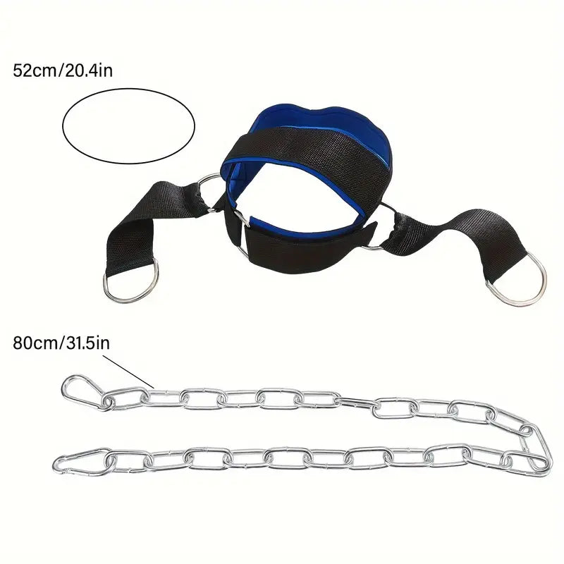Traka sa dimenzijama: 52cm traka i 80cm čelični lanac