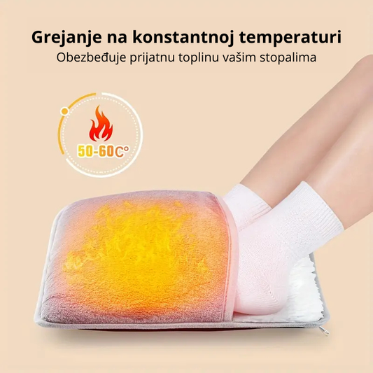 Topli jastuk sa konstantnom temperaturom 50–60°C za stopala