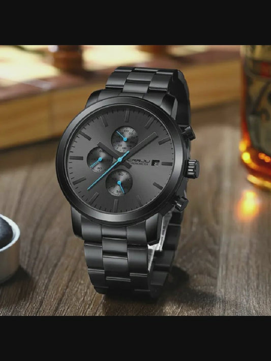 Muski elegantni sat crni