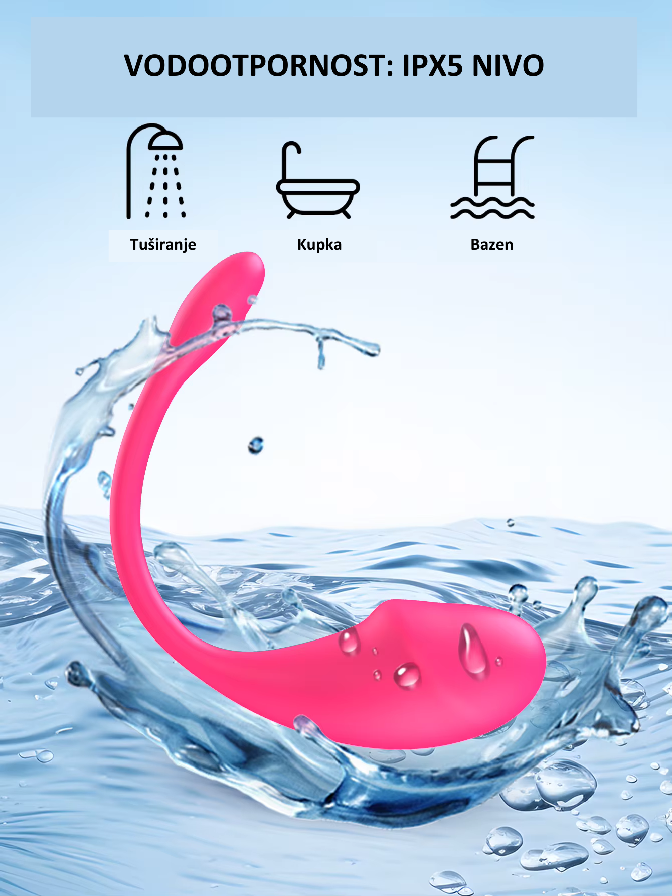 vodootporni vibrator