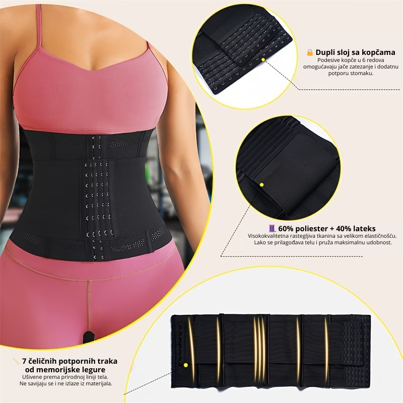Steznik za oblikovanje struka – Istakni figuru i zategni stomak