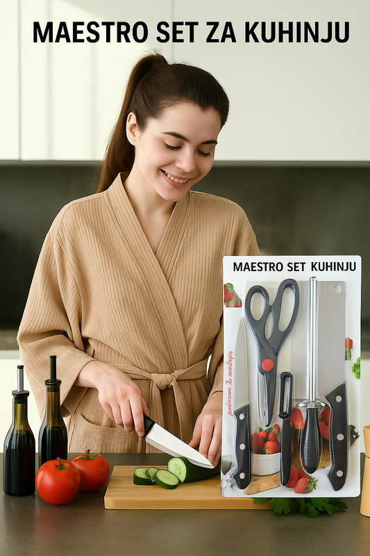 Maestro Set za Kuhinju – Sve što vam treba za pripremu savršenih obroka!