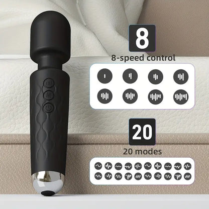 Vibrator sa 8 brzina i 20 modova vibracije
