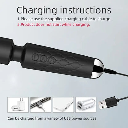 Punjenje magičnog vibratora putem USB kabla