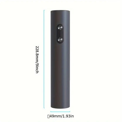 Dimenzije električnog otvarača za vino – visina 228.8mm, prečnik 49mm

