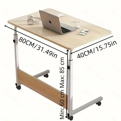 Sto za laptop sa merama – dimenzije 80x40 cm, visina podesiva od 60 do 85 cm